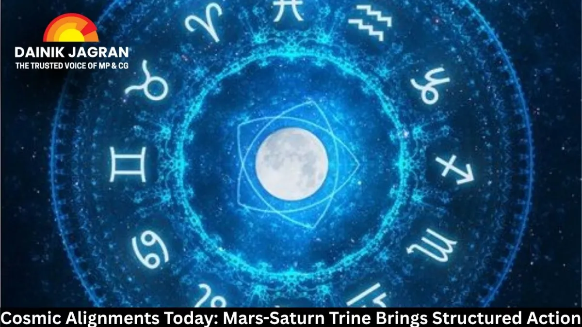 Cosmic Alignments Today: Mars-Saturn Trine Brings Structured Action ...