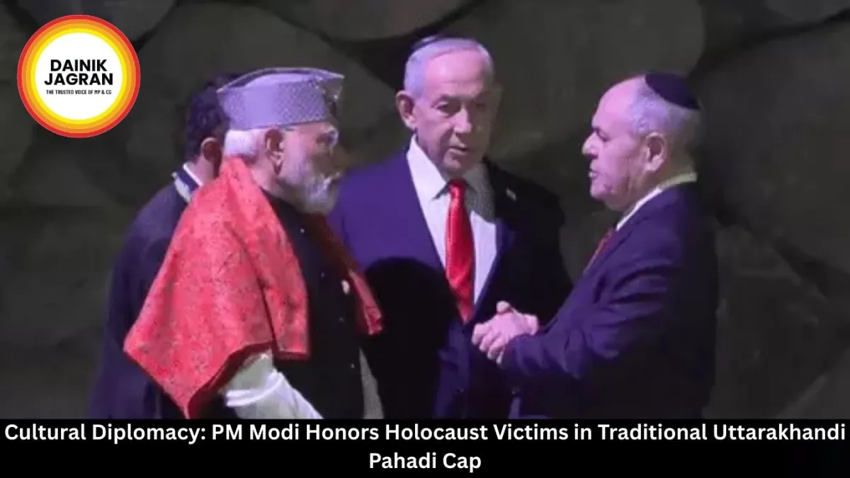 Cultural Diplomacy: PM Modi Honors Holocaust Victims in Traditional ...