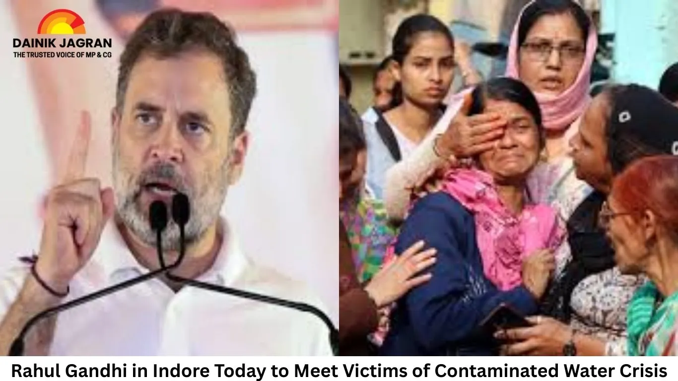 Rahul Gandhi in Indore Today to Meet Victims of Contaminated Water Crisis