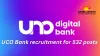 UCO Bank recruitment for 532 posts