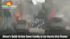 SUV Catches Fire in Motion in Gwalior; Driver Saves Family Moments Before Blaze Gutted Car
