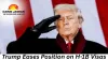 Trump Softens Stance on H-1B Visas, Calls for More Skilled Foreign Workers