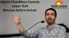Jayant Chaudhary Cancels Jaipur Visit Minutes Before Arrival, Sparks Political Buzz