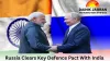 Russia Clears Key Defence Pact With India, Allowing Mutual Use of Military Bases Ahead of Putin’s Visit
