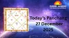 Today’s Panchang – 27 December 2025: Paush Shukla Saptami