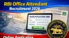 RBI Office Attendant Recruitment 2026: Online Application Process Opens for Aspirants