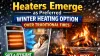 Heaters Emerge as Preferred Winter Heating Option Over Traditional Fires