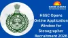 HSSC Opens Online Application Window for Stenographer Recruitment 2026