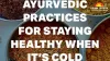 The Ayurvedic Guide to Winter Eating: Why Your Salad is Making You Sick