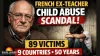 French Ex-Teacher Accused of Abusing 89 Minors Across 9 Countries Over Five Decades