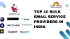 Top 10 Bulk Email Service Providers in India