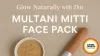  Natural Beauty from the Kitchen: DIY Face Packs with Multani Mitti and Sandalwood for Summer Glow