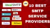 10 Best SMTP Service Providers