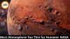 Mars Atmosphere Too Thin for Humans: NASA