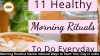 Morning Routine Hacks: Natural Ways to Start Your Day in India