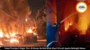Rewa Transport Nagar Fire: 10 Shops Gutted After Short Circuit Sparks Midnight Blaze