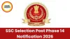 SSC Selection Phase 14 Recruitment 2026 Notification
