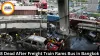  8 Dead After Freight Train Rams Bus in Bangkok