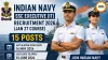 Indian Navy SSC Executive IT Recruitment 2026 Notification Released for 15 Posts