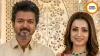 Trisha Krishnan Blushes After Fan Mentions Vijay In Chennai