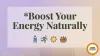  Natural Morning Wellness Hacks for Summer 2026 – Boost Energy Naturally
