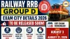 Railway RRB Group D Exam City Details 2026 to Be Released Soon; CBT Scheduled from August 3 to 21