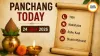 Panchang Today, July 24, 2026: Tithi, Nakshatra, Yoga, Rahu Kaal and Auspicious Timings