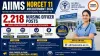 AIIMS NORCET 11 Recruitment 2026: 2,218 Nursing Officer Posts