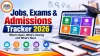 Jobs, Exams & Admissions Tracker 2026: What's Open, What's Closing and What's Next
