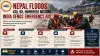 Nepal Floods Kill 98, Hundreds Missing; India Sends Emergency Aid