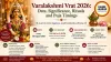 Varalakshmi Vrat 2026: Date, Significance, Rituals and Puja Timings