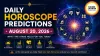 Daily Horoscope Predictions – What August 20, 2026 Holds for Your Zodiac Sign