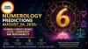 Numerology Predictions August 24, 2026: Number 6 Energy Brings Love, Harmony and Responsibility