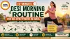 15-Minute Desi Morning Routine for No-Gym Fitness in India