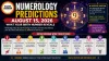 Numerology Predictions August 15, 2026: What Your Birth Number Reveals