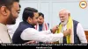 Vijay Chintakayala Gifts Handwoven Mangalagiri Shawl to PM Modi on National Handloom Day