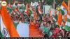 Bilaspur Women Lead 300-Foot Tricolour Yatra Ahead of Independence Day
