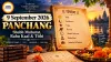9 September 2026 Panchang: Shubh Muhurat, Rahu Kaal & Tithi