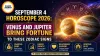 September 4 Horoscope 2026: Venus and Jupiter Bring Fortune to These Zodiac Signs