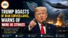 Trump Boasts of Iran Surveillance, Warns of More US Strikes