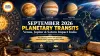 September 2026 Planetary Transits: Venus, Jupiter & Saturn Impact India