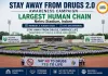 Indore to Form Largest Human Chain Under ‘Stay Away from Drugs 2.0’ Awareness Campaign