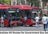 MP Finalises 40 Routes for Government Bus Service: E-Tickets, Live GPS Tracking Every 10 Seconds Planned