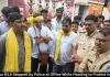 Sendhwa MLA Montu Solanki Stopped by Police While Heading to Niwali Protest