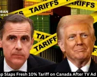 Trump Slaps Fresh 10% Tariff on Canada After TV Ad Spat