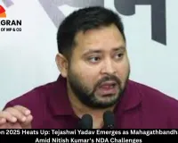  Bihar Election 2025 Heats Up: Tejashwi Yadav Emerges as Mahagathbandhan's CM Face Amid Nitish Kumar's NDA Challenges