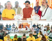 CM inaugurates ‘Anandmay Wellness Yoga Health Center’, says yoga balances body, mind and soul
