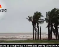 Cyclone Montha to Bring Heavy Rainfall and Strong Winds to Chhattisgarh