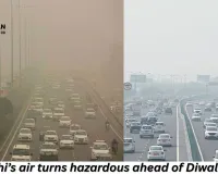 Delhi’s air turns hazardous ahead of Diwali
