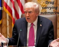 US military destroys suspected 'drug carrying submarine